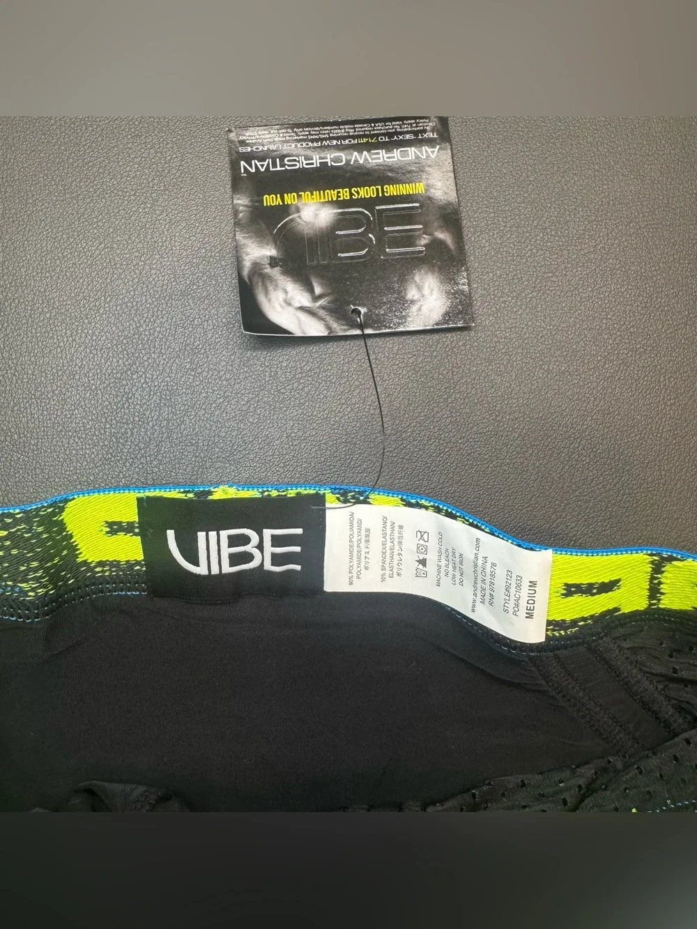 Andrew Christian Vibe Sports Mesh Brief Medium